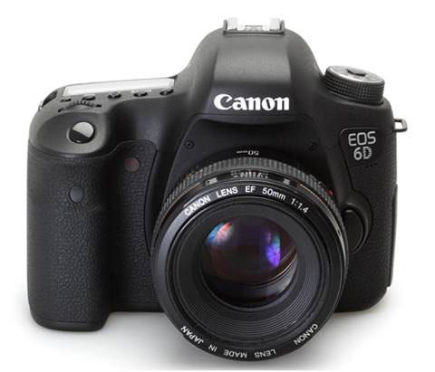Canon EOS 6D - CMOS Digital SLR Camera 