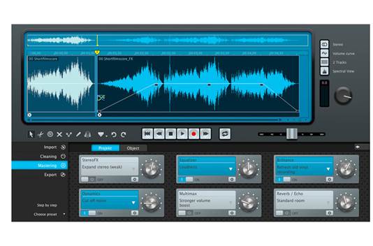 Scratch that: Audio Cleaner Pro includes a number of preset filters for removing scratches and other noises