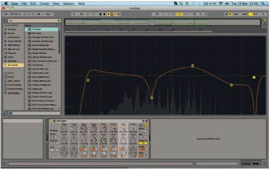Lost in space: EQ Eight has a huge pop-out display – shame it’s the only plug-in that does