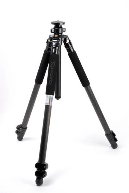 This is a classic three-section tripod, which puts it in the middle of the popular size scale as the best all-rounder