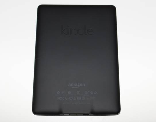 Kindle Paperwhite’s back