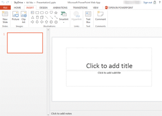 PowerPoint offers many features card.