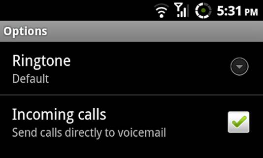 You can ignore the call, and eventually the caller will either hang up or be routed to your voice mail