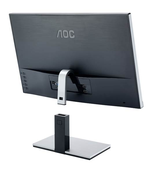 There are no USB ports, nor a USB hub included with the monitor, which is probably down to the overall thinness of the panel and the wish to keep the unit within a certain price range