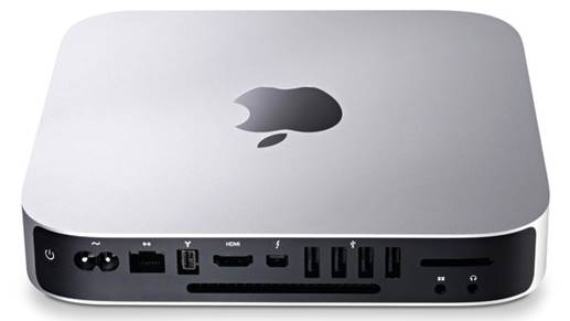 Plenty of ports In back, but we can’t help wishing two of the USB 3.0 ports and the SDXC card slot were on the front.