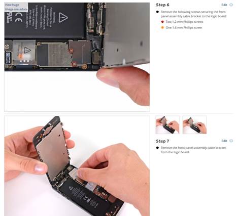 The iFixit website has guides on repairing dozens of smartphones and tablets
