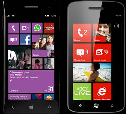 Phones that use Windows Phone 8