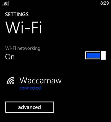 Wi-Fi interface