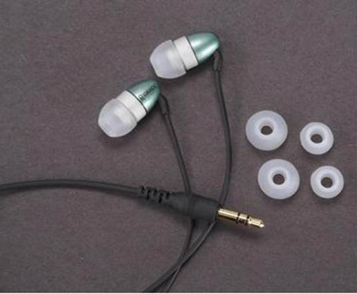Grado GR10 in-ear headphones and accessories