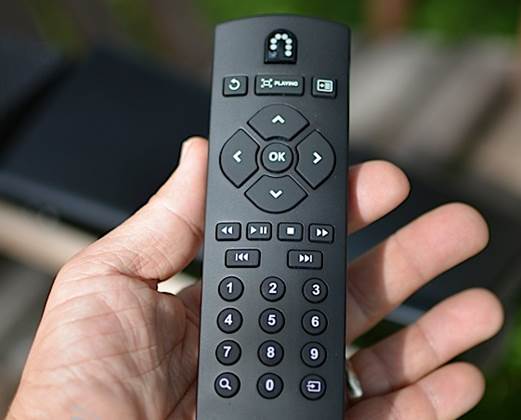 Slingbox 500 comes with a remote