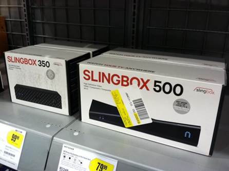 Slingbox 350 And 500 ‘s packages