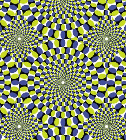 My eye! Certain repeating patterns have very odd effects on the human brain. They’re cool, but probably not the best ones to pitch to Graham & Brown
