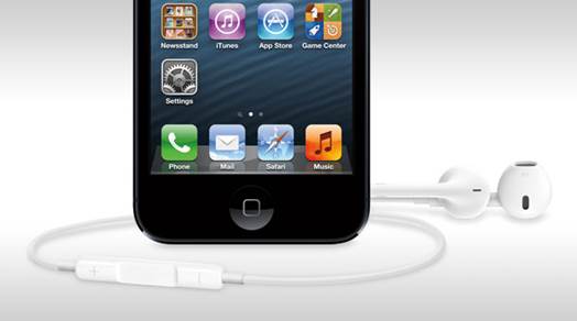 The combination of EarPods and iDevice