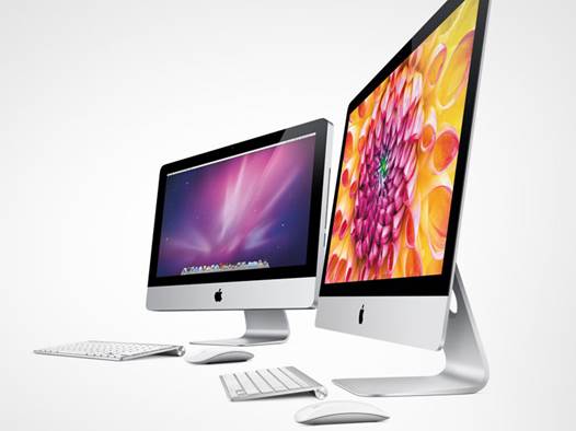 Colors on the new iMacs look vibrant and photographic images pop, with dark blacks adding the appearance of depth