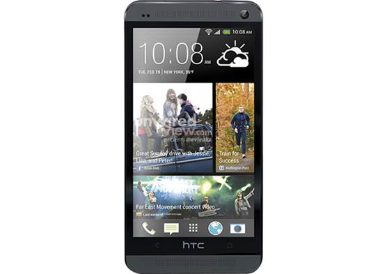HTC crafted the One from a unique block of anodized aluminum, decorated with polycarbonate accents throughout.