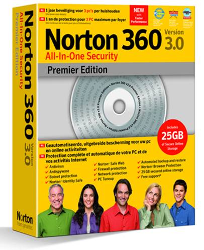 Norton 360 Premier Edition Software