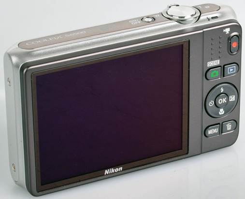 The screen of the camera 