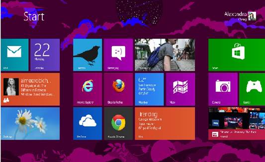 Windows 8’s display