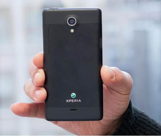 Xperia TL’s back side