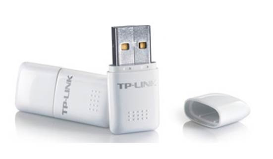 A Wi-Fi dongle lets you connect an old PC to a wireless router