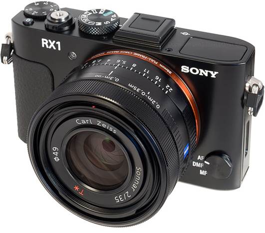 Sony’s RX1 offers a full-frame sensor