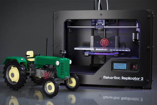 The new Replicator 2 from MakerBot, for instance, can lay down layers of plastic that are 100 microns thick