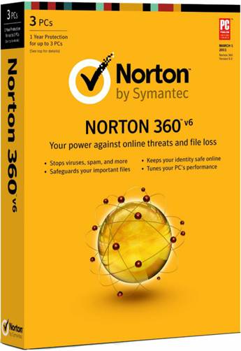 Description: Symantec Norton 360 Version 6.0 All In One 