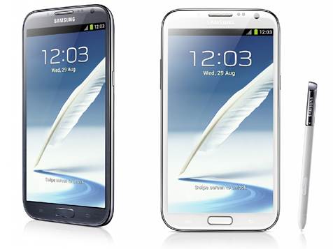 Samsung Galaxy Note 2: best for screen