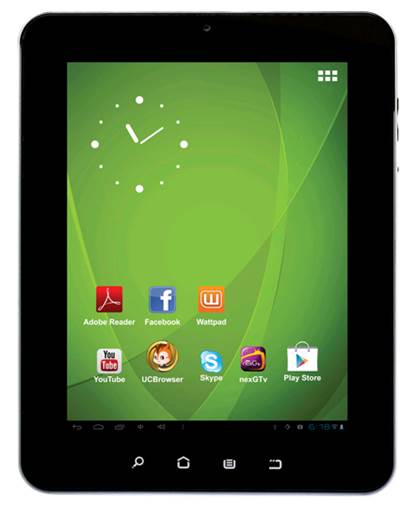 The tablet has a 1024*768 pixel full angle TFT LCD capacitive multi-touch screen and runs on Android 4.0 with 1.2 GHz processor and a non-standard 1GB of RAM.
