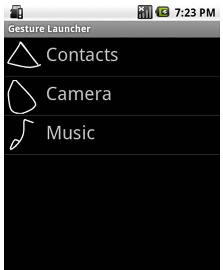 Gesture Launcher - Open apps with a quick onscreen scribble