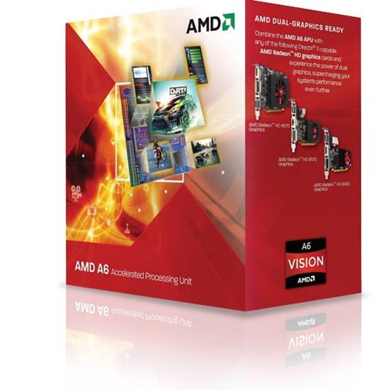 AMD A4 3300 2.5GHz Socket FM1 Retail Box 