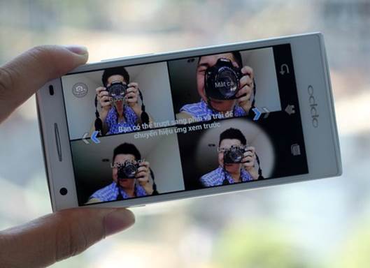 The front-facing camera has the resolution of 5 megapixels.