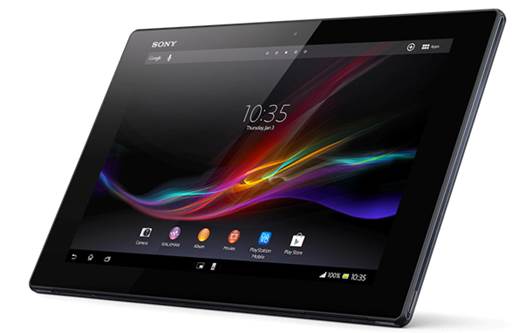 Sony Xperia Tablet Z - a true high- end competitor to the iPad