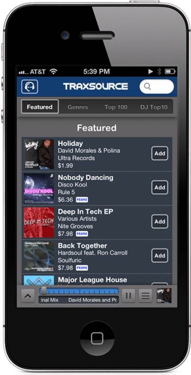 Traxsource - Enjoy underground music from your Android device