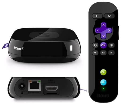 The design of Roku 3 is a small redirection from the shape of a small on-ice hockey puck that comes before it, with the bulged shape and having fewer sharp edges.