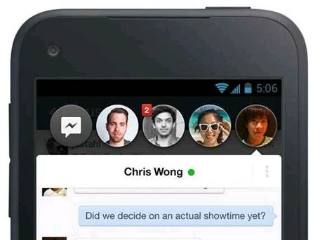 Chat Heads is a new feature that takes inspiration from the likes of Google+ to offer a great way of staying in contact with your Facebook friends without ever needing to open up the app.