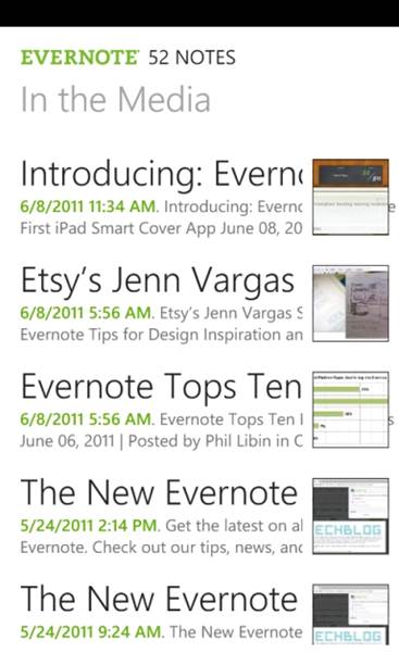Evernote - Staying organized