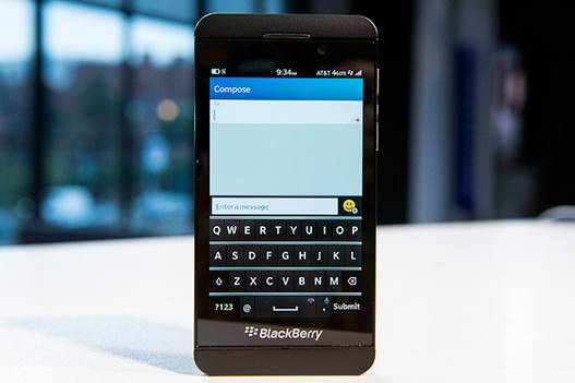 It’s the keyboard that’s the most important aspect of the Z10’s messaging element