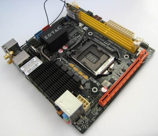 The Z77-ITX WiFi boasts separate mini-PCIe and mSATA slots
