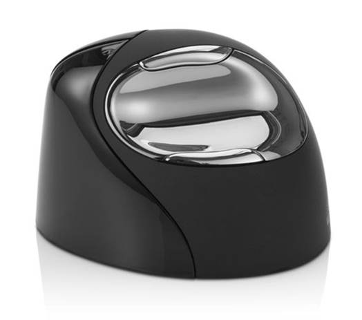 The Vertical Mouse 4 connects via Bluetooth and has six customizable buttons
