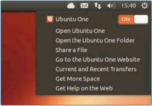 Ubuntu comes with the software needed to keep photos and documents saved online