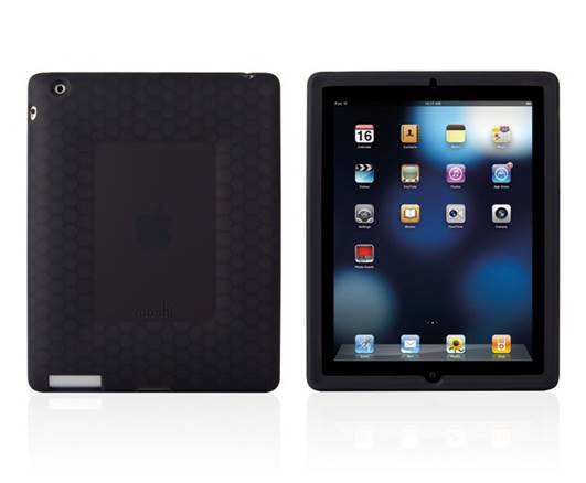 This silicone soft-shell iPad case is bulky, but not heavy, and feels very protective
