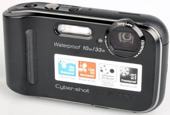 A low-cost water-resistant camera