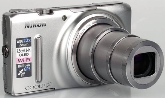 22x optical zoom lens of Nikon Coolpix S9500