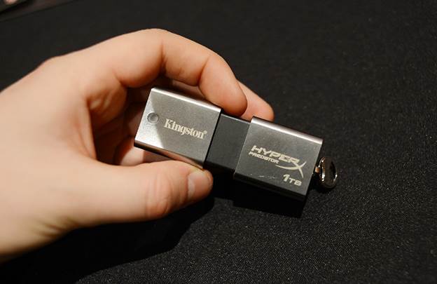 
At just under $1,057 including VAT, this is the most expensive USB memory stick I've ever reviewed in any publication by some considerable margin.
