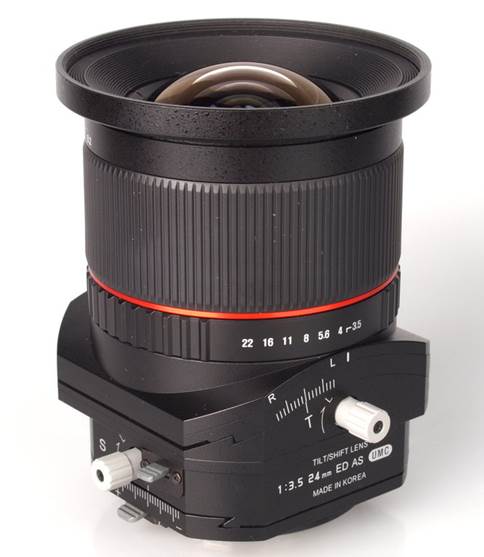 The Tilt-shift lens is normally very expensive