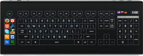Touchscreen keyboard
