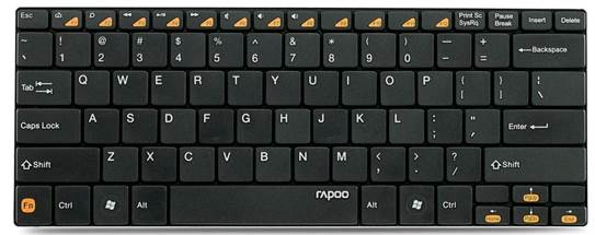 RAPOO’s E6100 keyboard is compatible with all devices