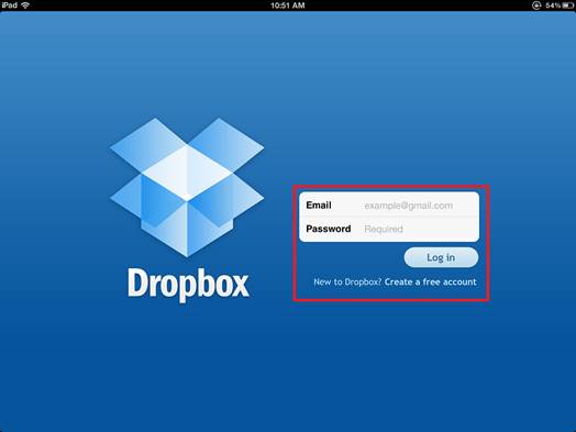 Dropbox is simple to sign up to and gives you a useful amount of free storage