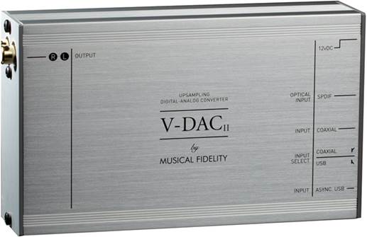 Clarity gets the nod over weight – both musical and physical – on the V-DAC II